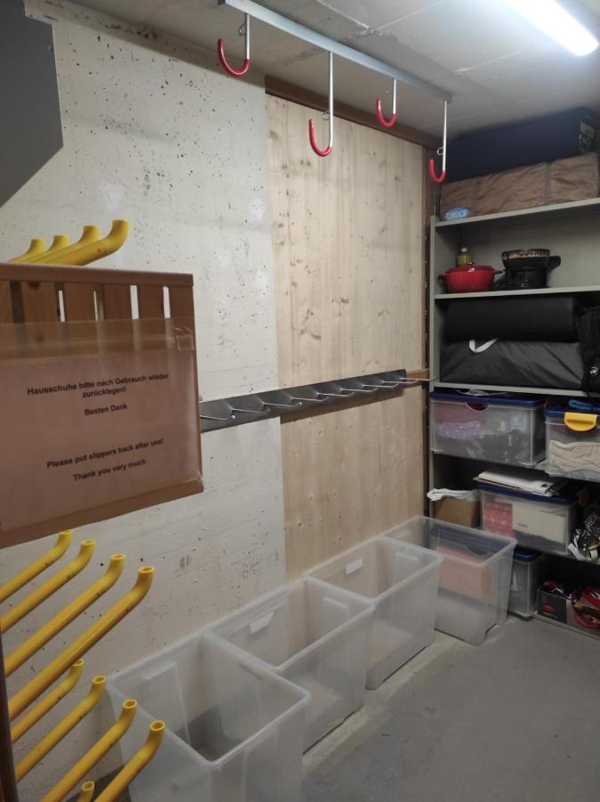 ダヴォス・プラッツHaus Rhaetikon 1. Og, Linksアパートメント エクステリア 写真